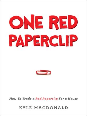 cover image of One Red Paperclip